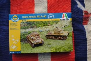 Italeri 7517  Carro Armato M13/40